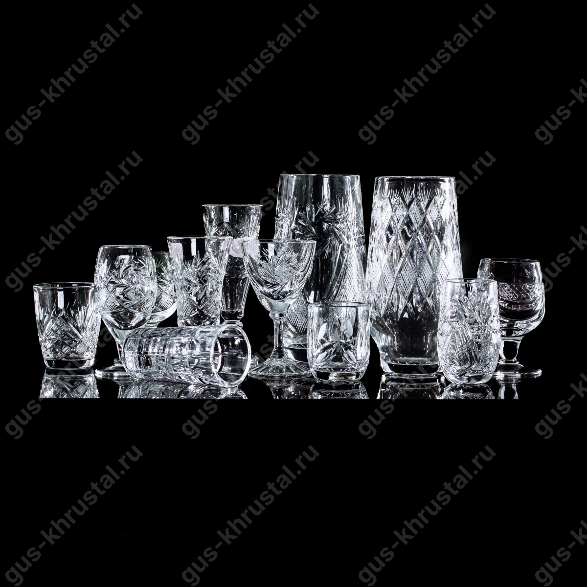Набор стопок 6 шт NEMAN 8560/22 35 мл, хрусталь